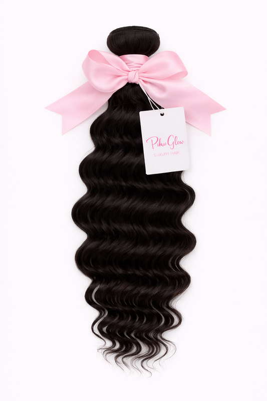 Pinkie glow deep loose wave 3 bundles